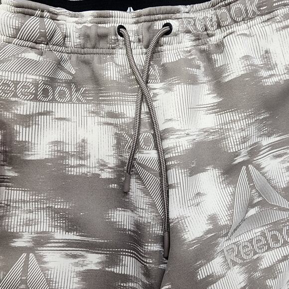 Reebok Shorts Mens XL Tan Brown Momentum 9" Pull On Drawstring Workout Casual - Picture 3 of 14